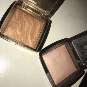Hourglass setting powder and bronzer
